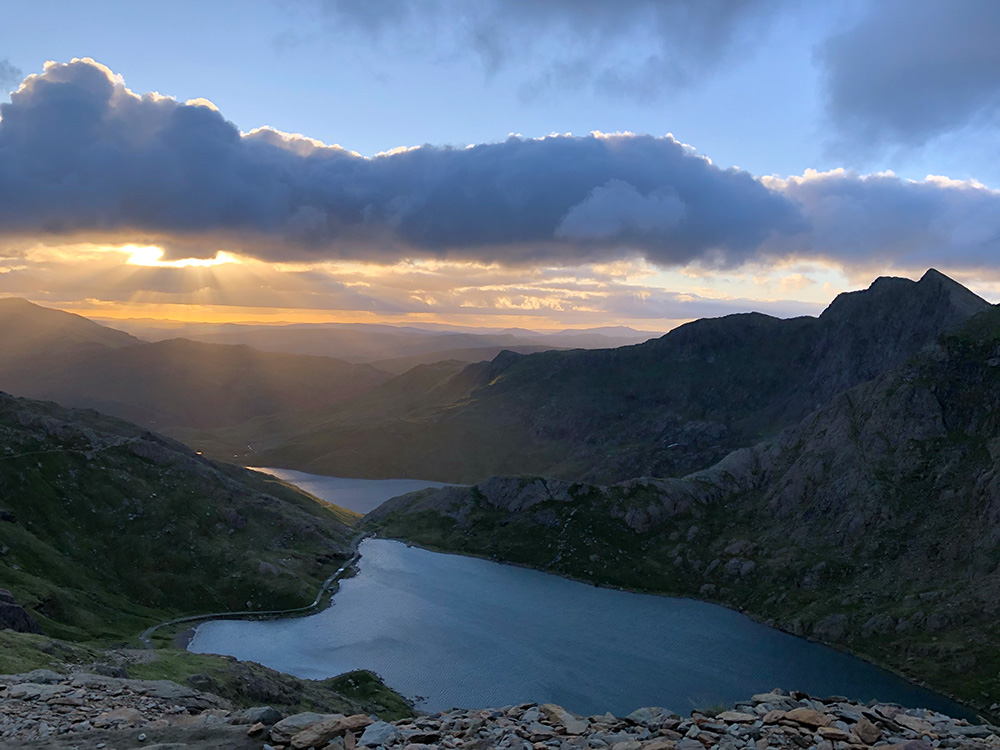 Snowdon sun rise