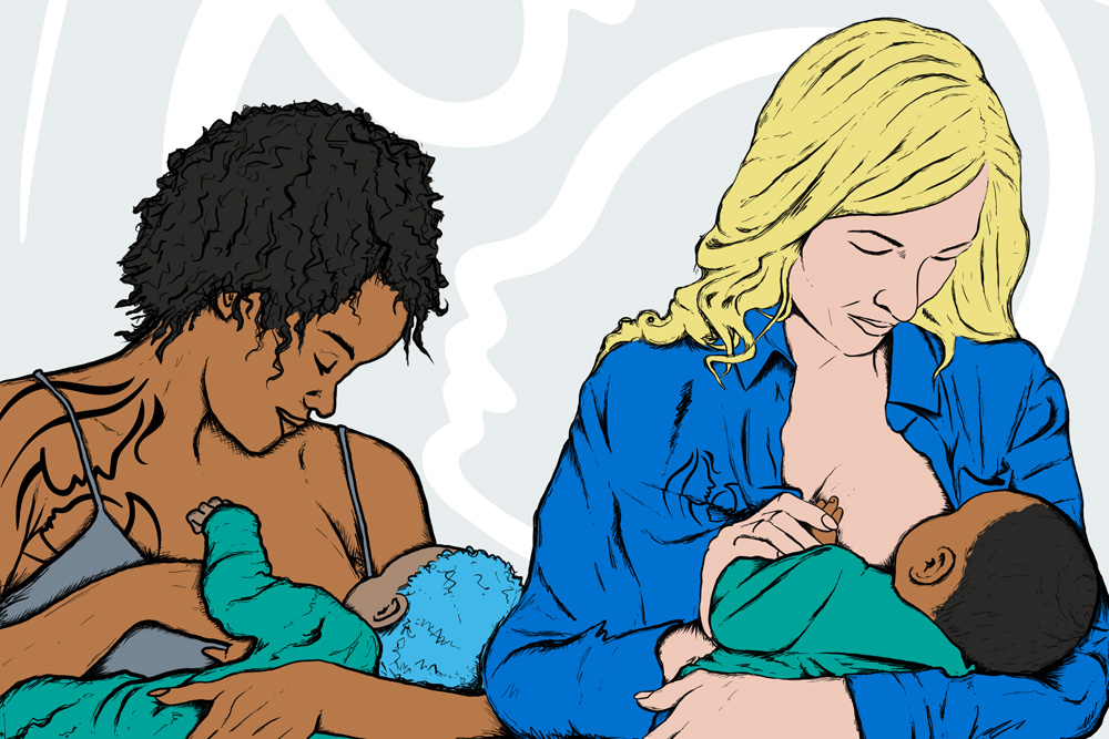 nhs artwork breast feeding