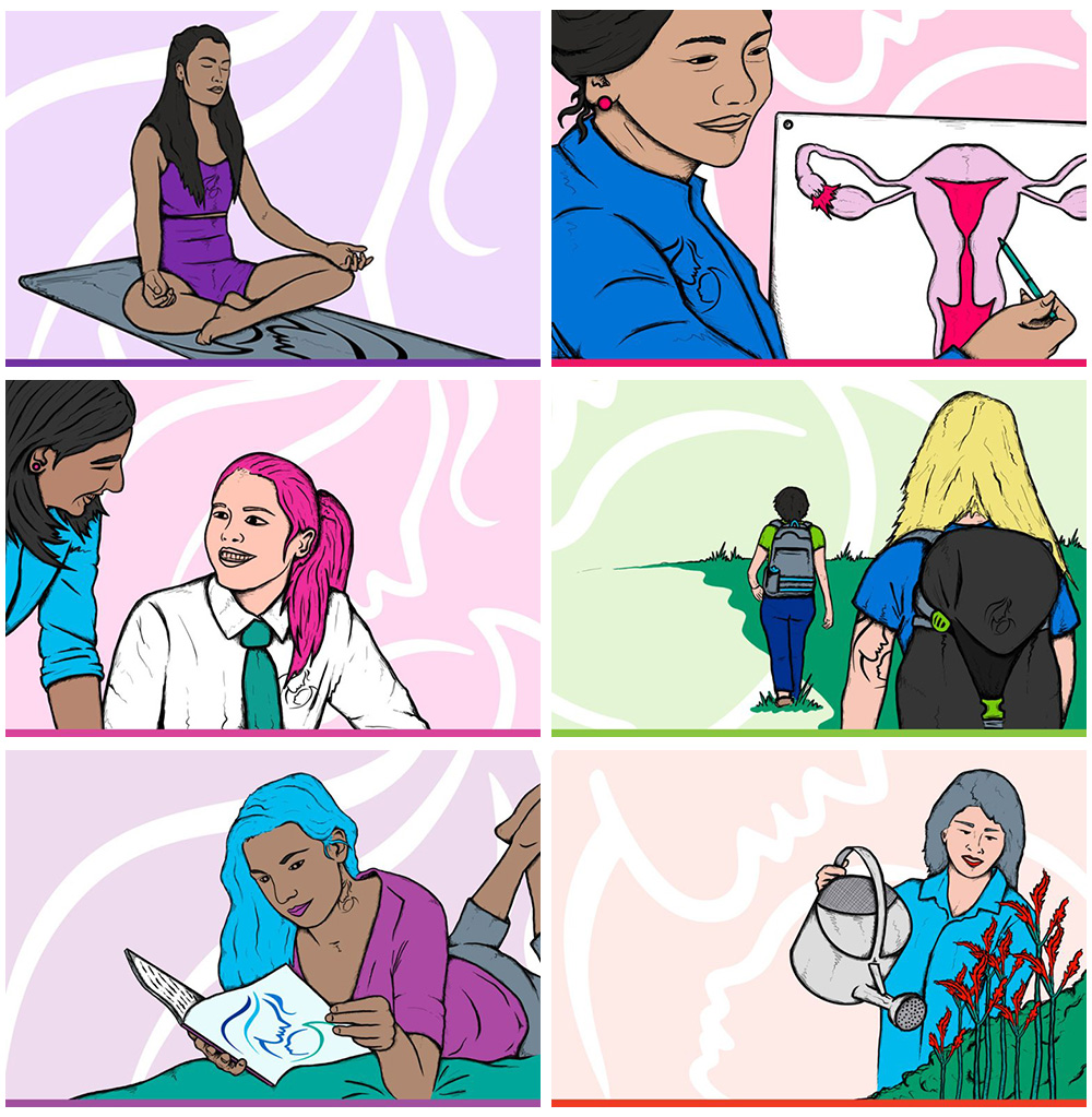 Women's Health Sussex Artwork Collection