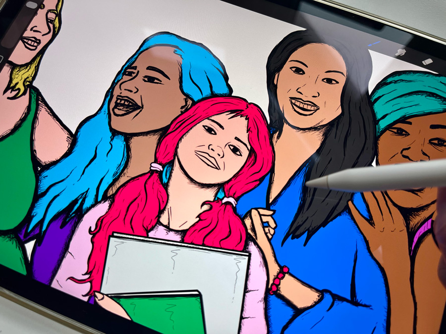 Women’s Health Sussex Artwork